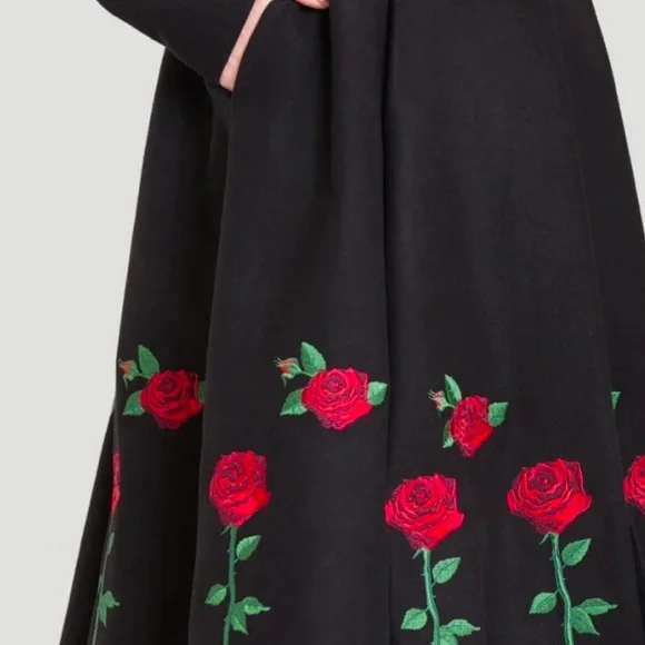 BNWT HELL BUNNY ROSA ROSSA COAT *GORGEOUS* - Picture 2 of 8